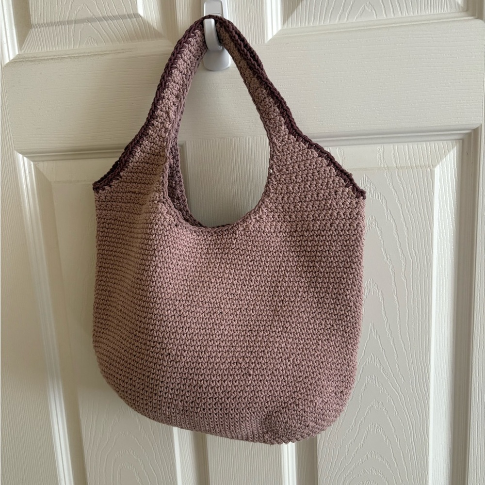 Madewell Textured Mauve Tote Bag